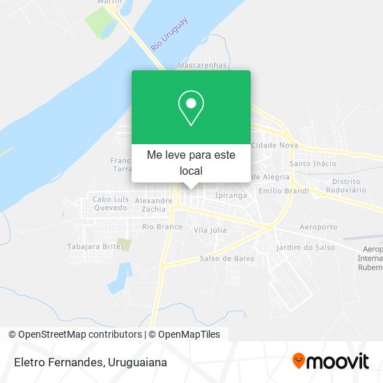 Eletro Fernandes mapa