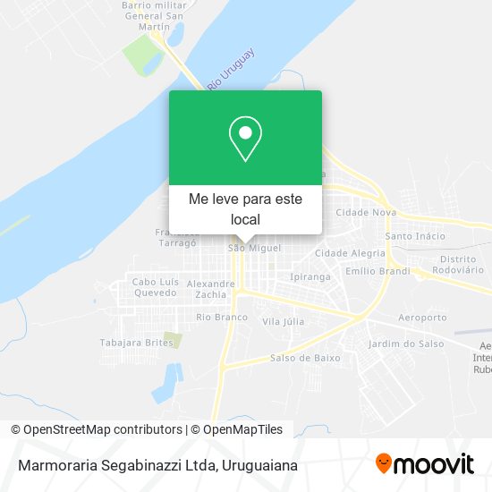 Marmoraria Segabinazzi Ltda mapa