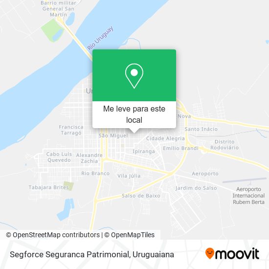 Segforce Seguranca Patrimonial mapa