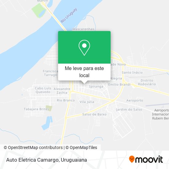 Auto Eletrica Camargo mapa