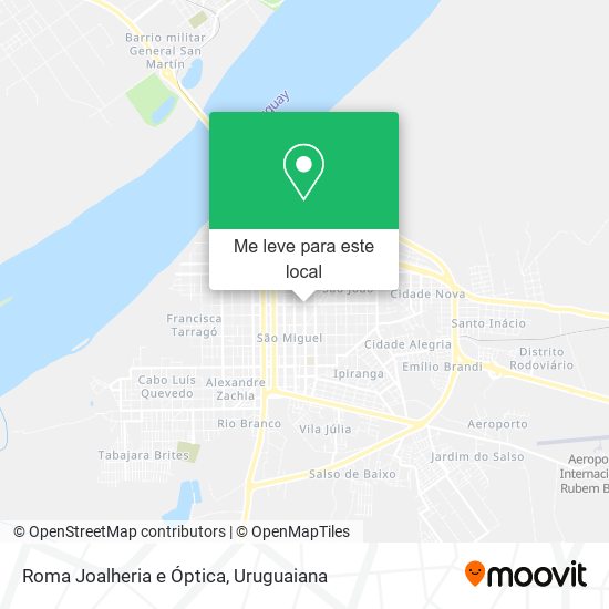 Roma Joalheria e Óptica mapa