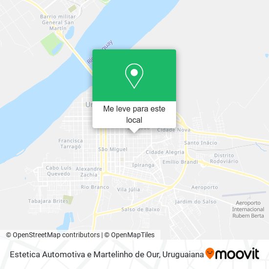 Estetica Automotiva e Martelinho de Our mapa