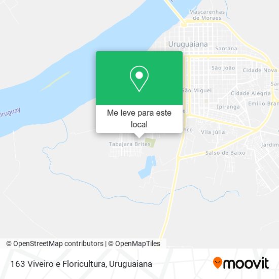 163 Viveiro e Floricultura mapa
