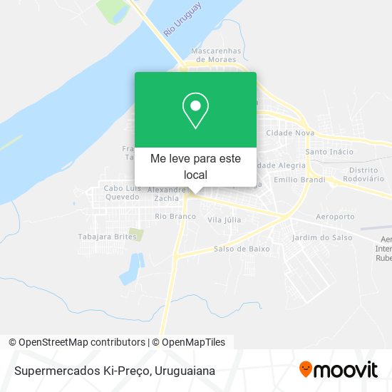 Supermercados Ki-Preço mapa
