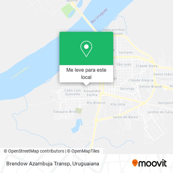 Brendow Azambuja Transp mapa