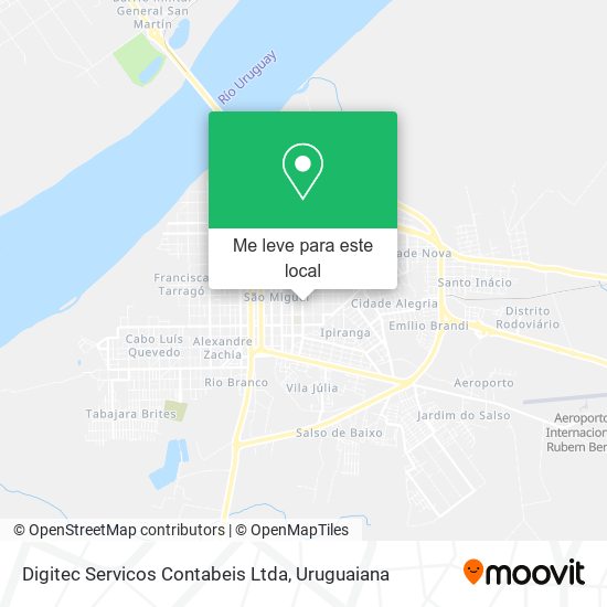 Digitec Servicos Contabeis Ltda mapa