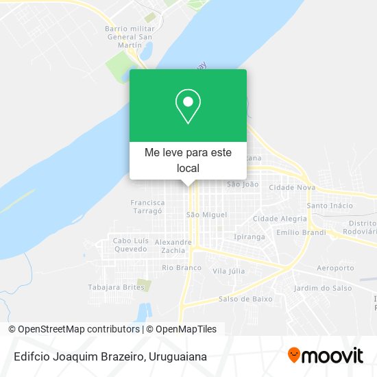 Edifcio Joaquim Brazeiro mapa