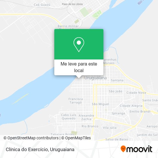 Clínica do Exercício mapa