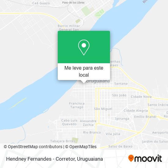 Hendney Fernandes - Corretor mapa