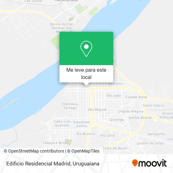 Edificio Residencial Madrid mapa