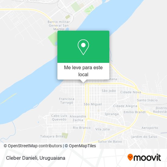 Cleber Danieli mapa