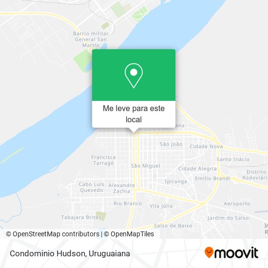 Condominio Hudson mapa
