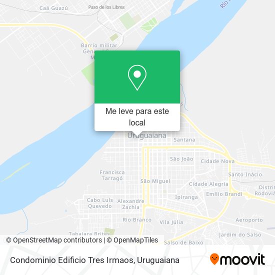 Condominio Edificio Tres Irmaos mapa