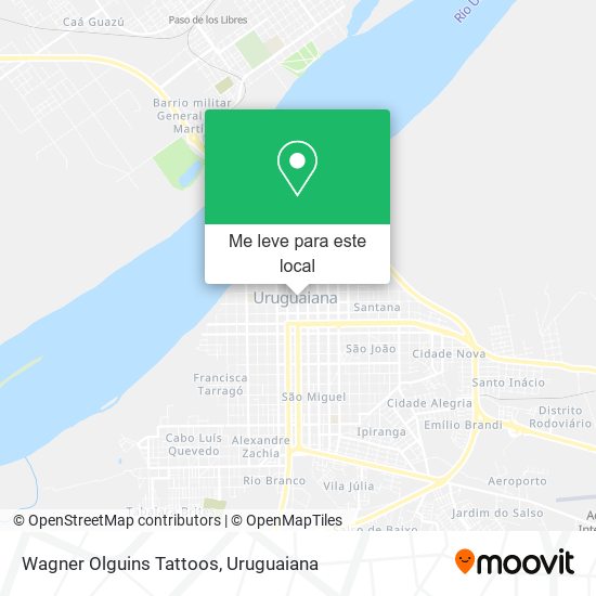 Wagner Olguins Tattoos mapa