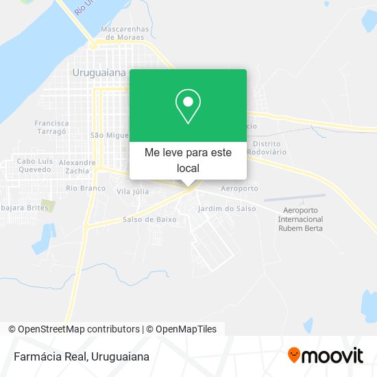 Farmácia Real mapa