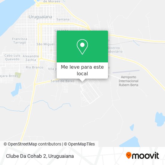 Clube Da Cohab 2 mapa