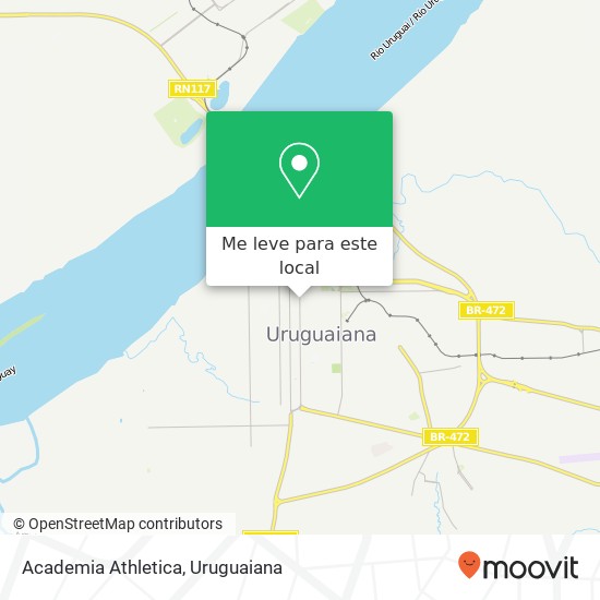 Academia Athletica mapa