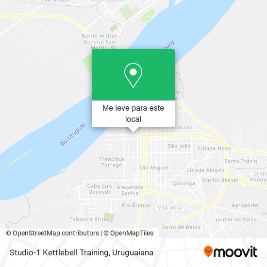 Studio-1 Kettlebell Training mapa