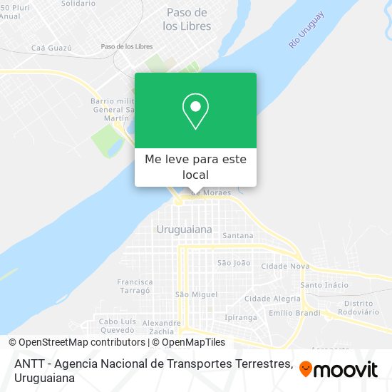 ANTT - Agencia Nacional  de Transportes Terrestres mapa