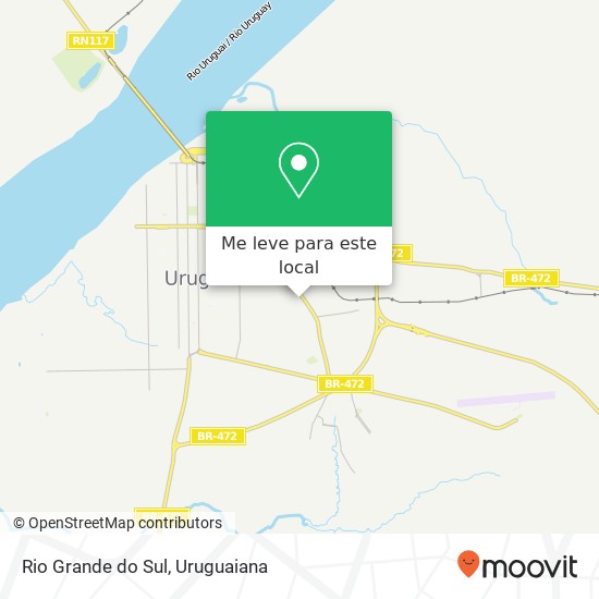 Rio Grande do Sul mapa