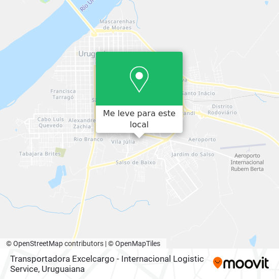 Transportadora Excelcargo - Internacional Logistic Service mapa