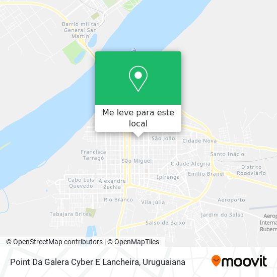 Point Da Galera Cyber E Lancheira mapa