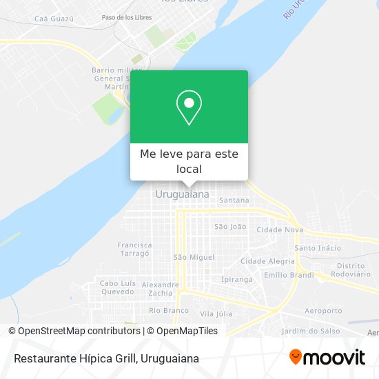 Restaurante Hípica Grill mapa