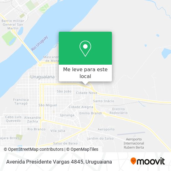 Avenida Presidente Vargas 4845 mapa