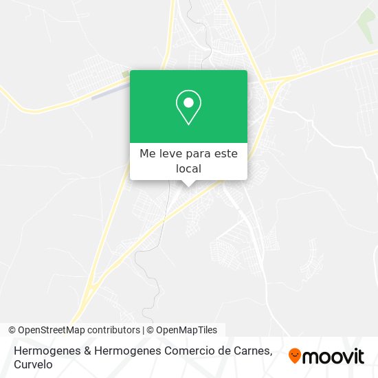 Hermogenes & Hermogenes Comercio de Carnes mapa