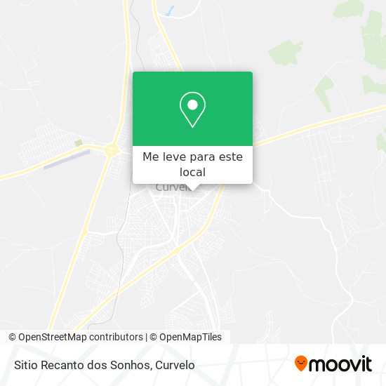 Sitio Recanto dos Sonhos mapa