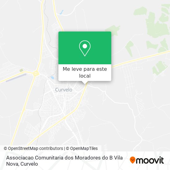 Associacao Comunitaria dos Moradores do B Vila Nova mapa