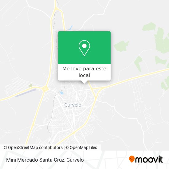 Mini Mercado Santa Cruz mapa