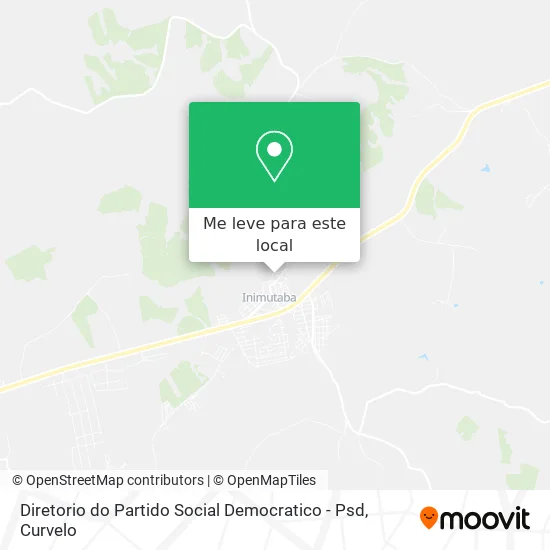 Diretorio do Partido Social Democratico - Psd mapa