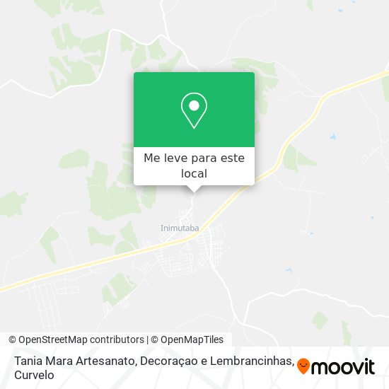 Tania Mara Artesanato, Decoraçao e Lembrancinhas mapa