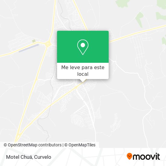 Motel Chuá mapa