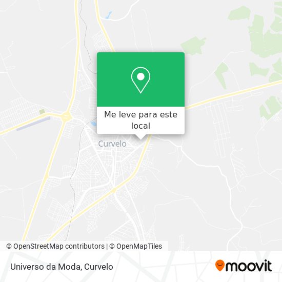Universo da Moda mapa
