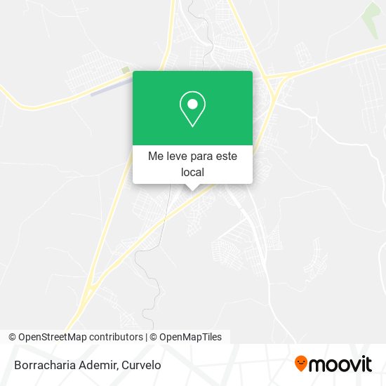 Borracharia Ademir mapa