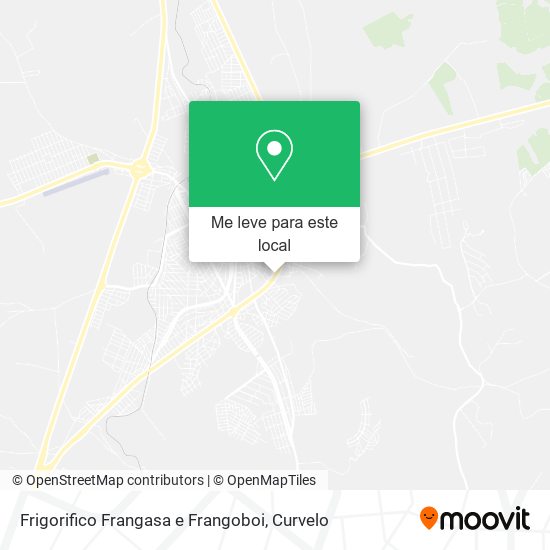 Frigorifico Frangasa e Frangoboi mapa