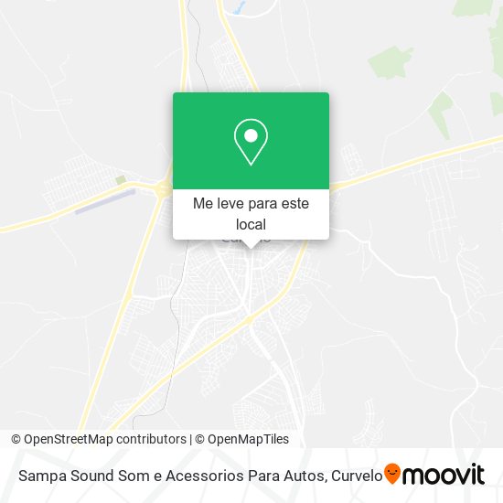 Sampa Sound Som e Acessorios Para Autos mapa