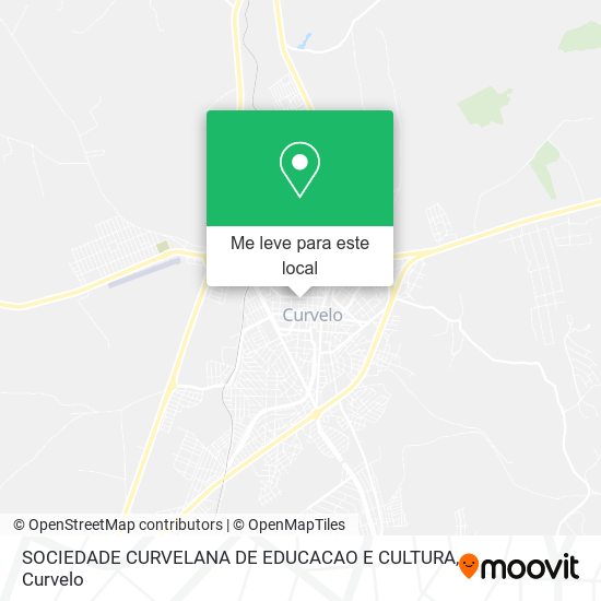 SOCIEDADE CURVELANA DE EDUCACAO E CULTURA mapa