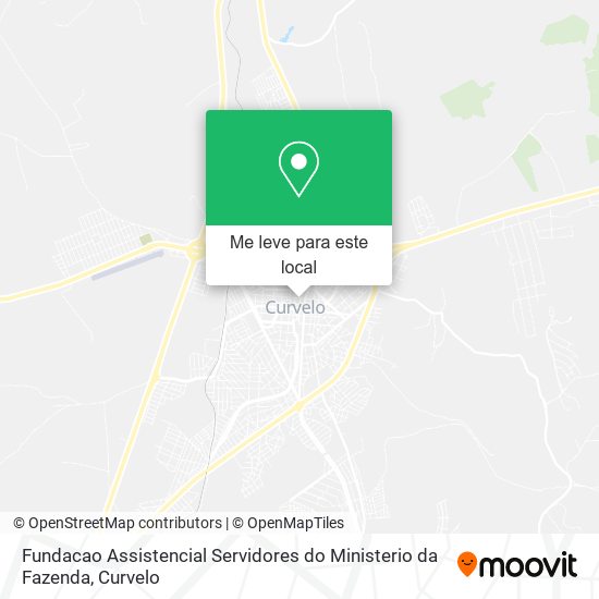 Fundacao Assistencial Servidores do Ministerio da Fazenda mapa