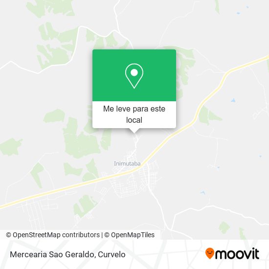 Mercearia Sao Geraldo mapa