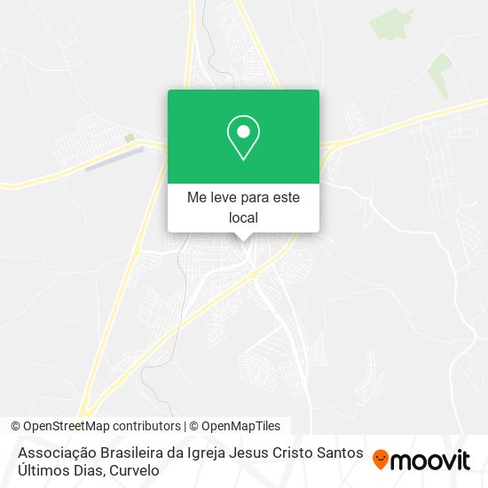 Associação Brasileira da Igreja Jesus Cristo Santos Últimos Dias mapa