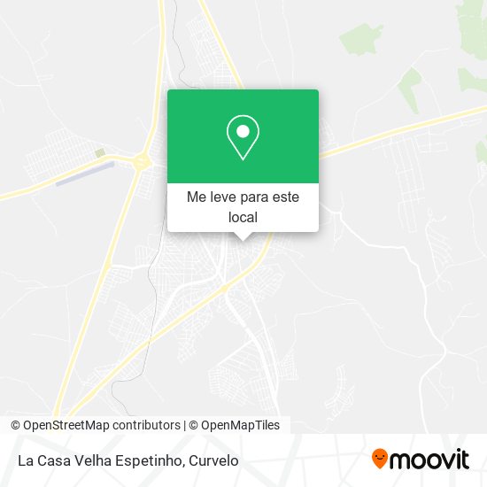 La Casa Velha Espetinho mapa