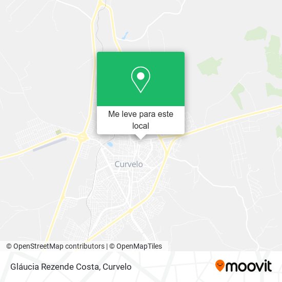 Gláucia Rezende Costa mapa