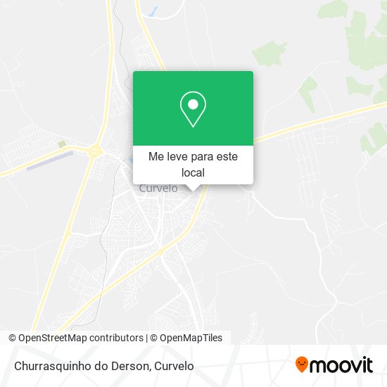 Churrasquinho do Derson mapa