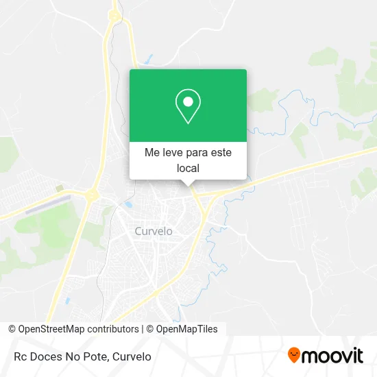 Rc Doces No Pote mapa
