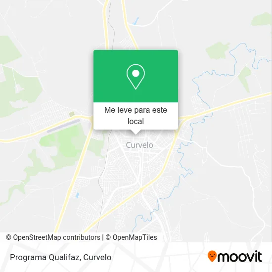 Programa Qualifaz mapa