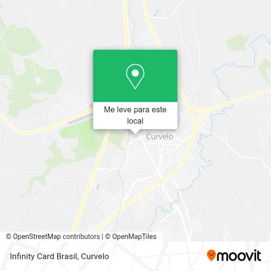 Infinity Card Brasil mapa