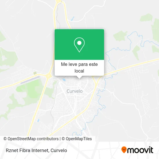 Rznet Fibra Internet mapa